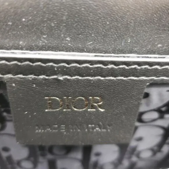 Dior Messenger Crossbody Smooth Leather Lock Bag | Black | NEW - Picture 8 of 9